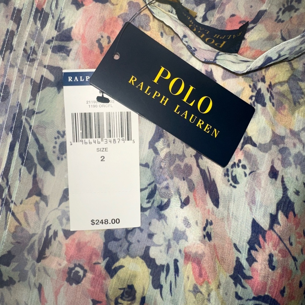 Polo Ralph Lauren floral blouse - Picture 6 of 7